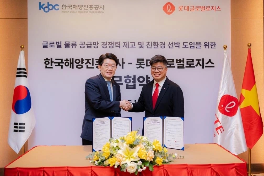 Vietnam benefits from Lotte-KOBC global logistics partnership deal